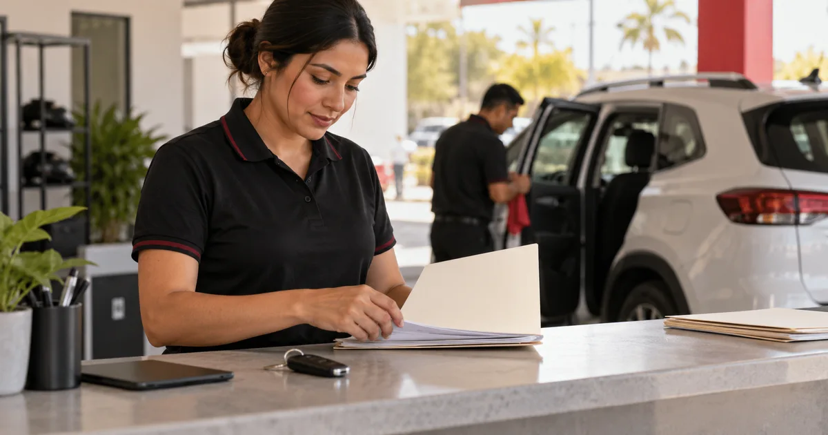 Checklist antes de entregar un auto rentado: prepara cada pendiente